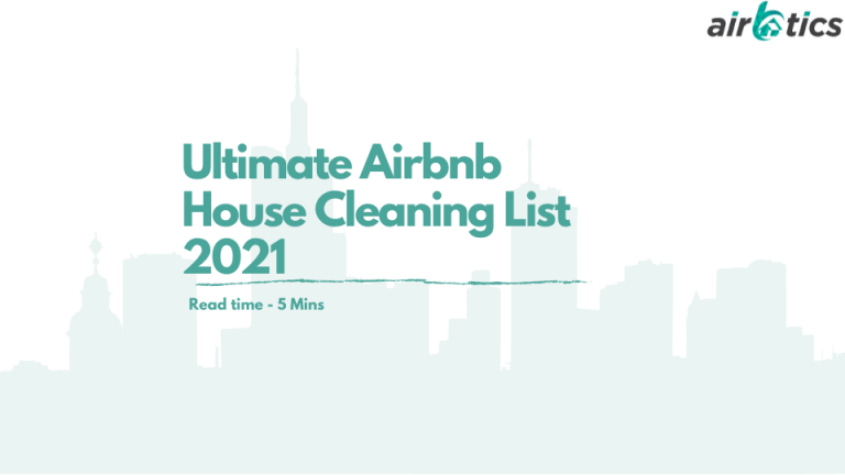 Airbnb House cleaning checklist