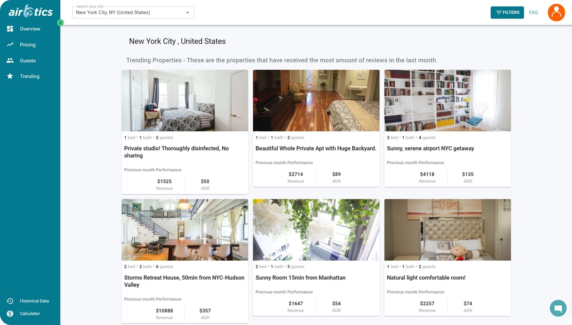 Airbtics- New York Perfect Title for your Airbnb Listing 2021