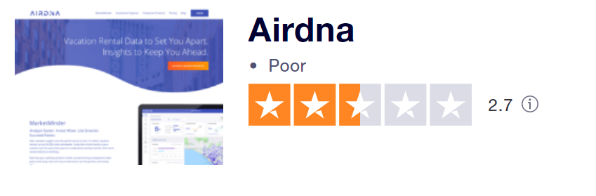 airdna review trustpilot