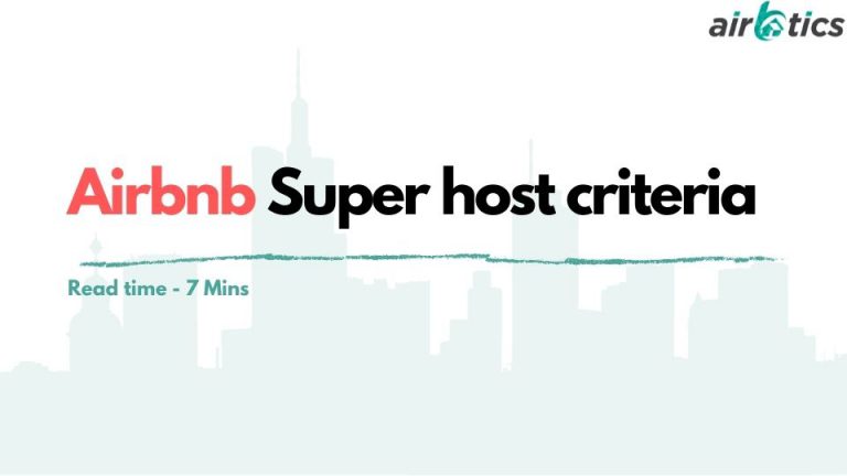Airbnb Super host criteria
