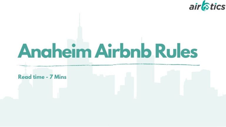 anaheim airbnb rules