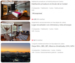 Títulos para Airbnb - Ciudad de México