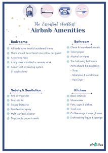 airbnb amenities list 2022