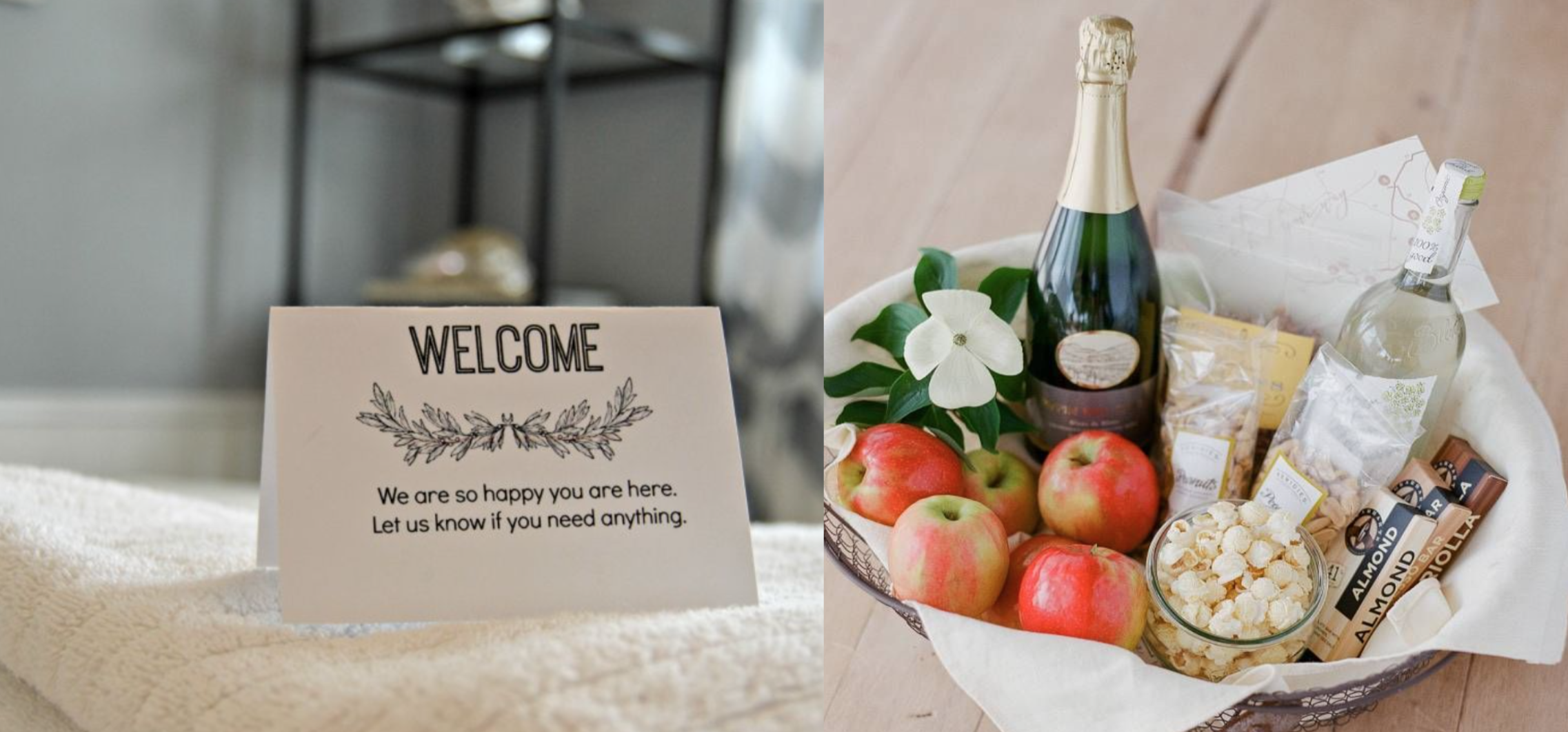 vacation amenities welcome package