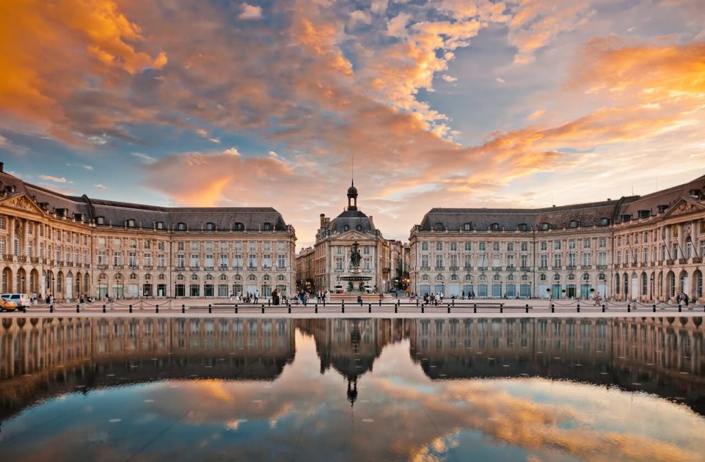 Bordeaux city france