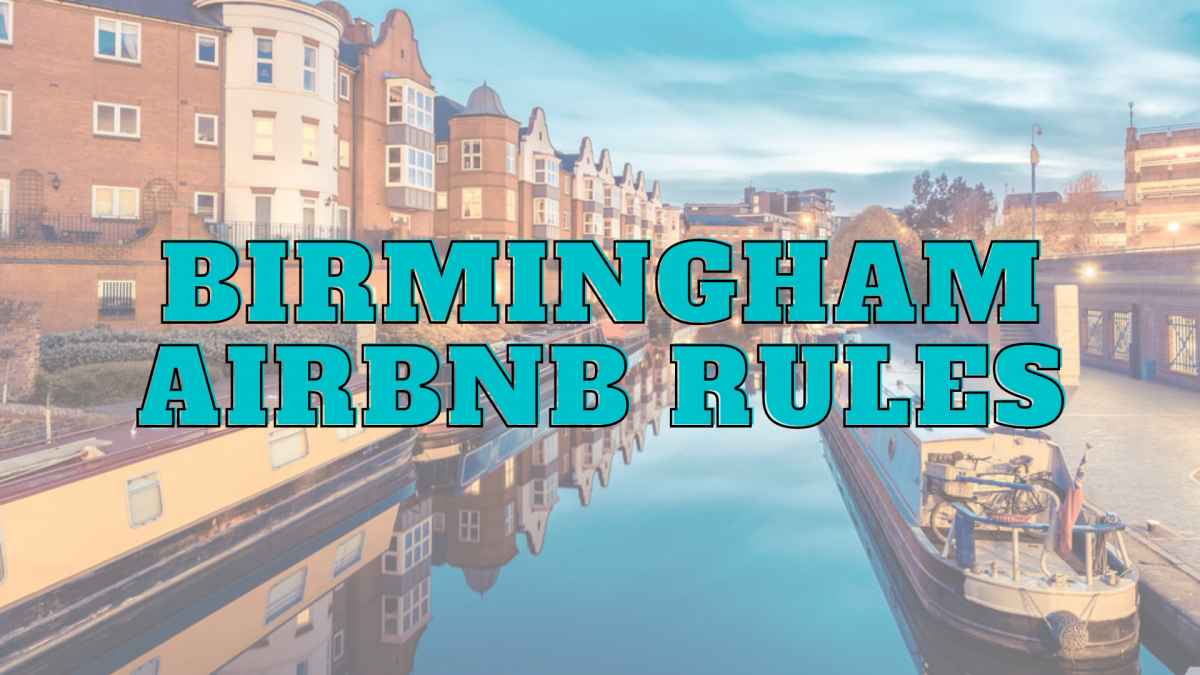 Birmingham airbnb rules