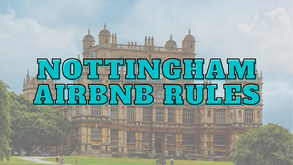 Nottingham airbnb rules