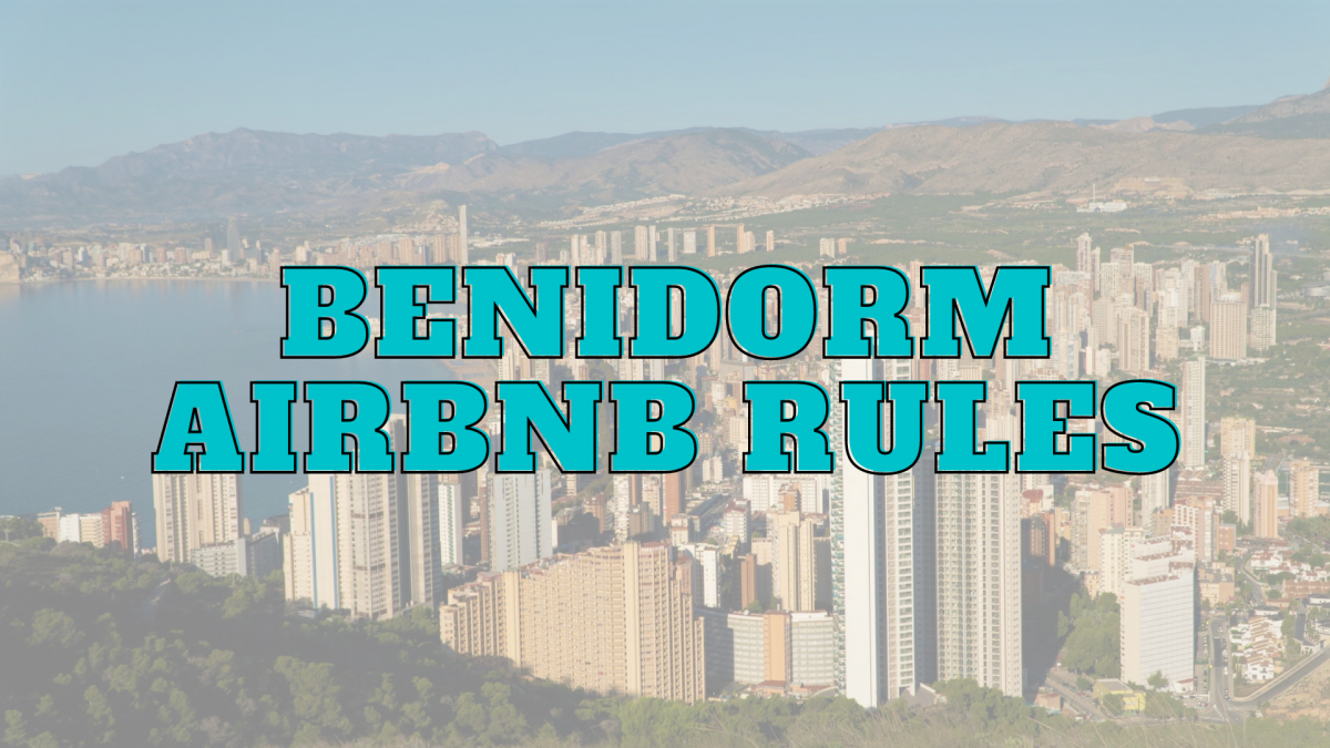 benidorm airbnb rules