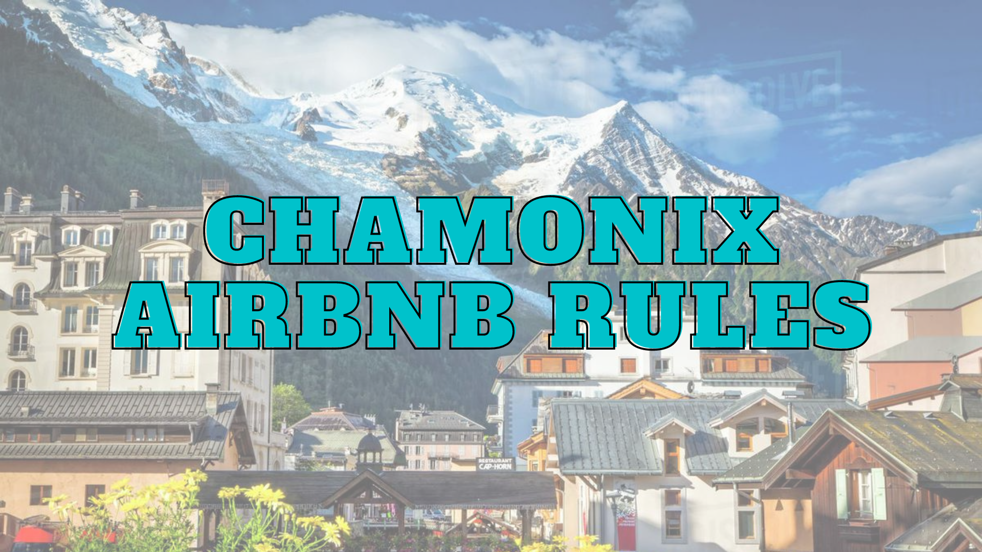 chamonix airbnb rules