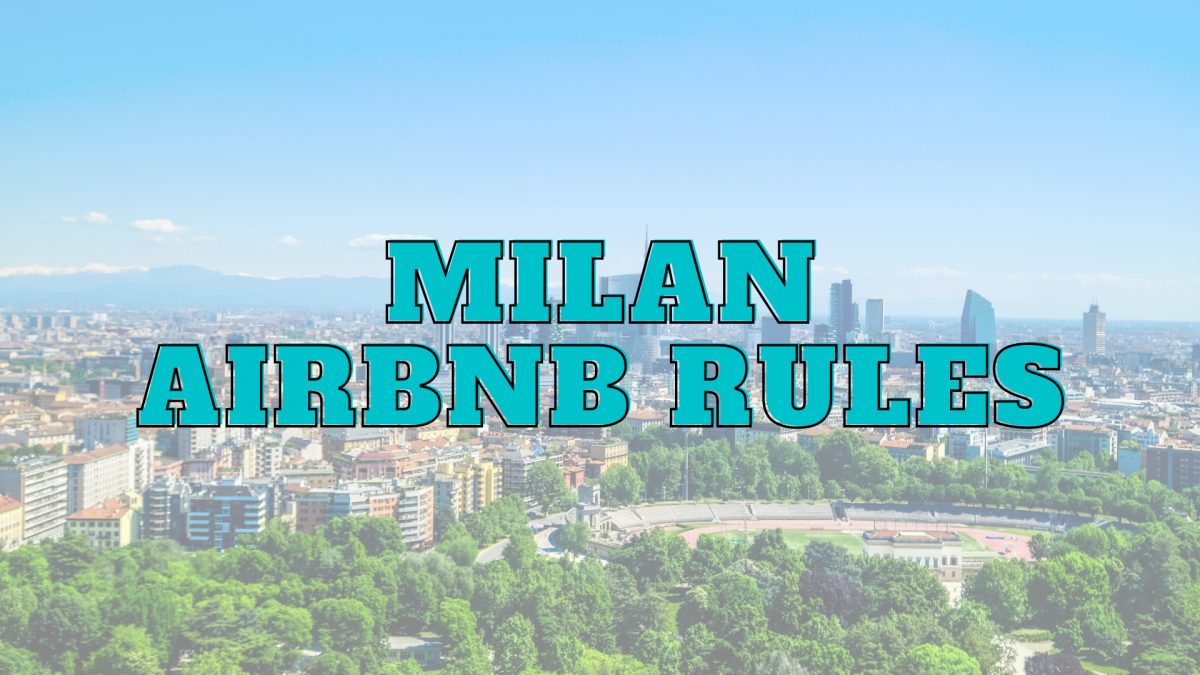 milan airbnb rules