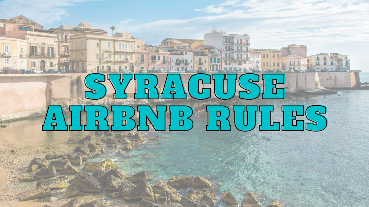 Syracuse Airbnb Rules