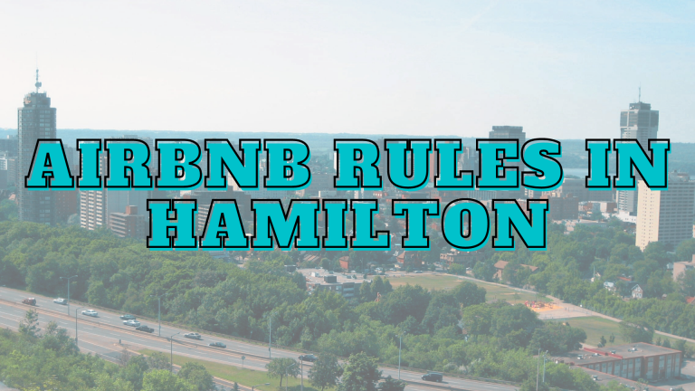 Hamilton airbnb rules
