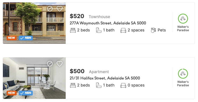 Sublet in Adelaide