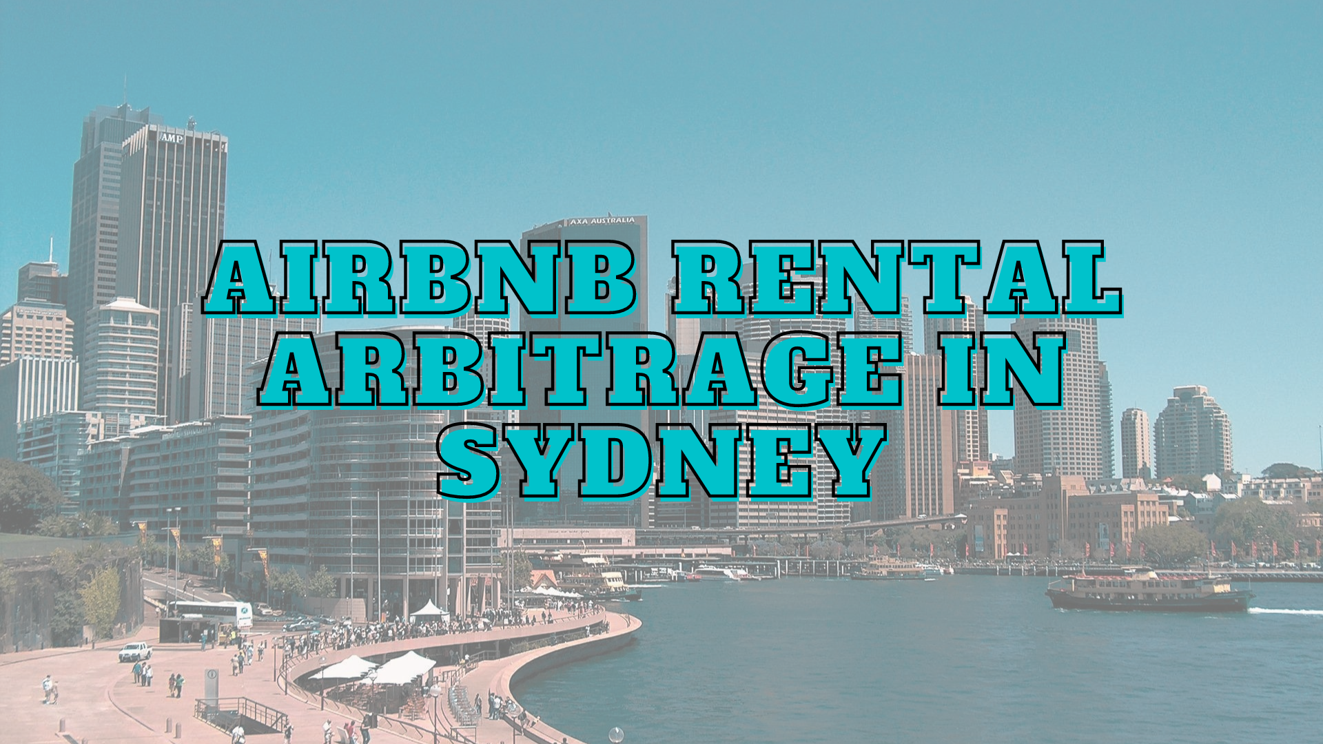 Sydney airbnb rental arbitrage