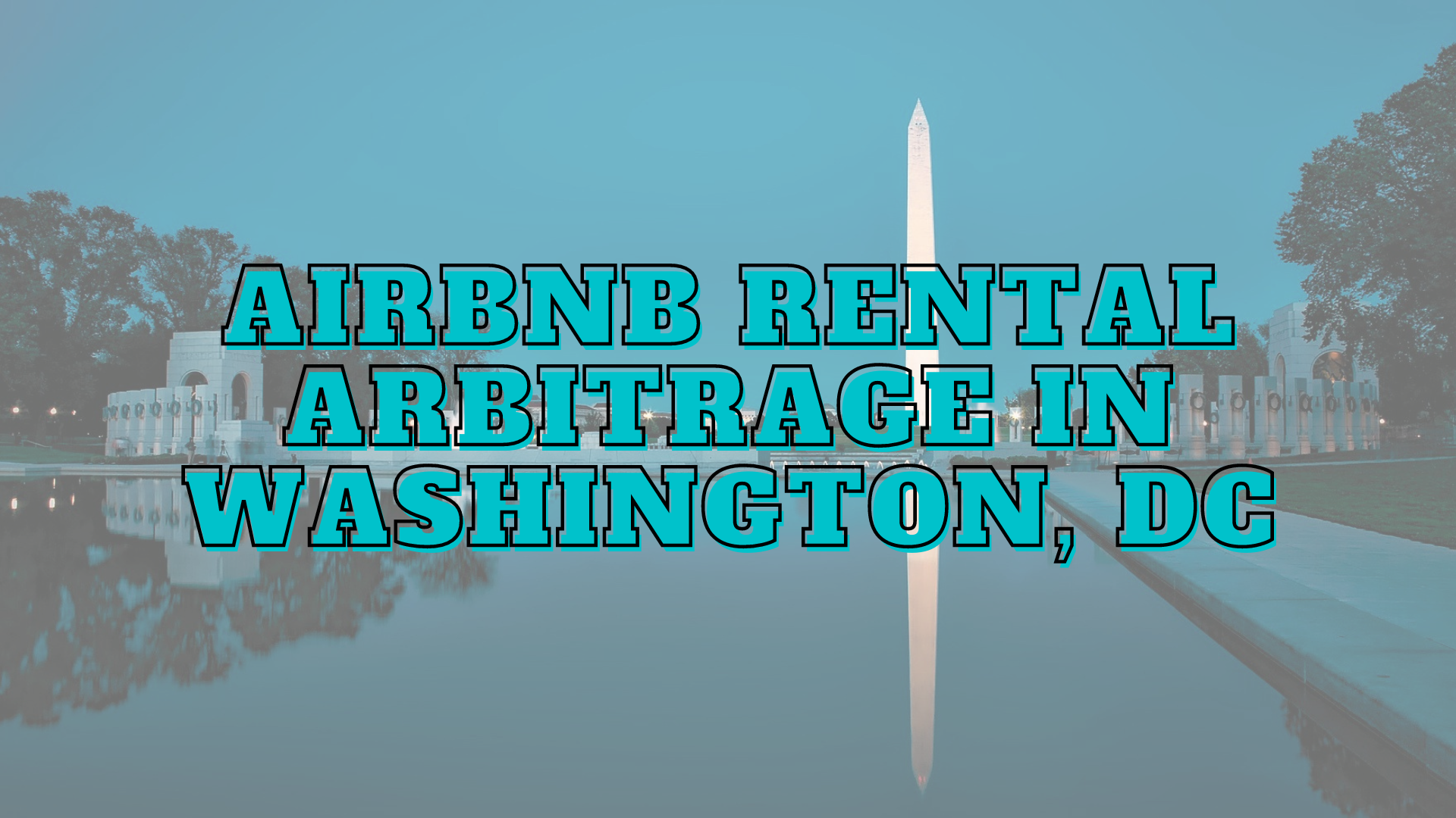 Washington airbnb rental arbitrage