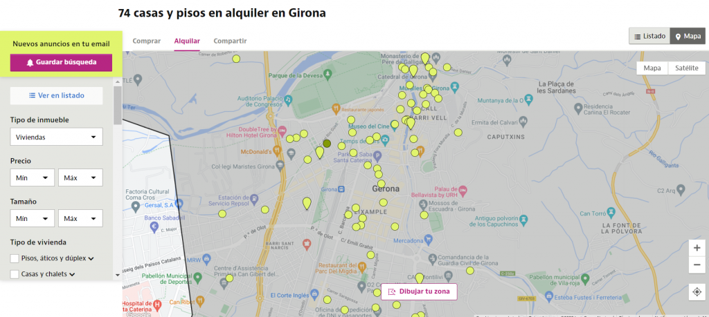 Subarrendamiento Airbnb en Girona