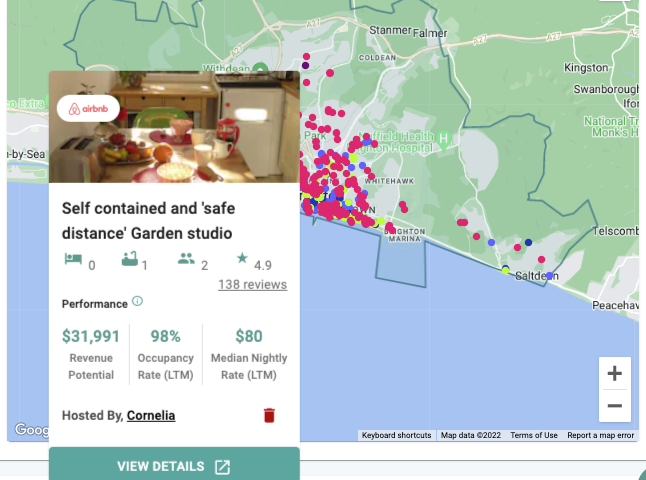 find airbnb occupancy rates