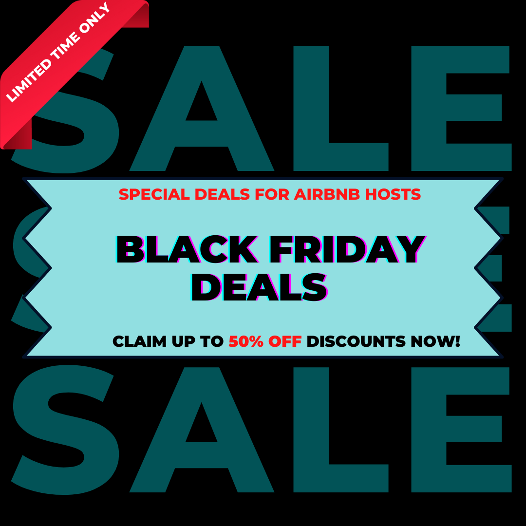 Black Friday Deals for Airbnb hosts