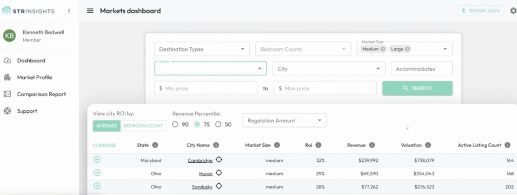 STR insights tool