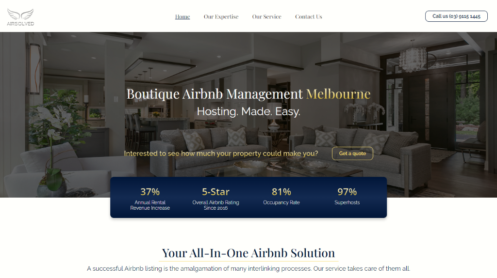 airbnb property management australia