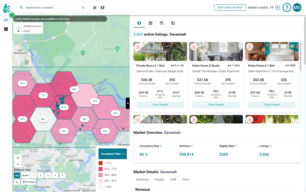 Airbnb Occupancy Map